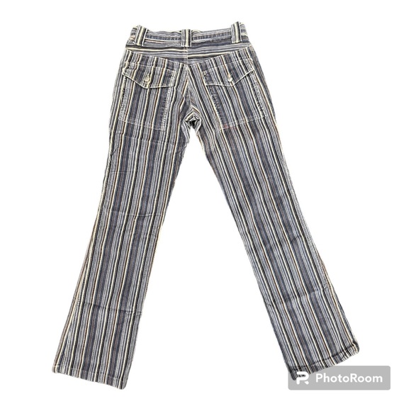 Joie - Corduroy striped pants with button pockets - 24 - Vintage - Picture 7 of 16